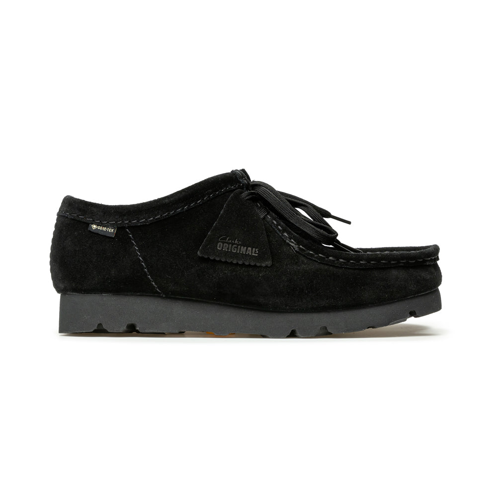 Clarks Wallabee GTX Black Suede | Black