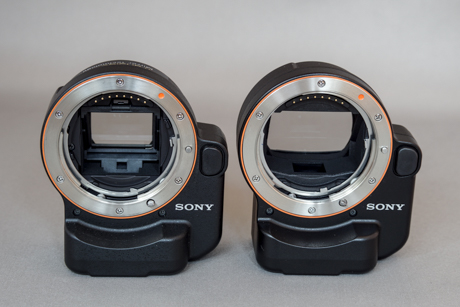 SONY マウントアダプターLA-EA4 | デジタル試しうち
