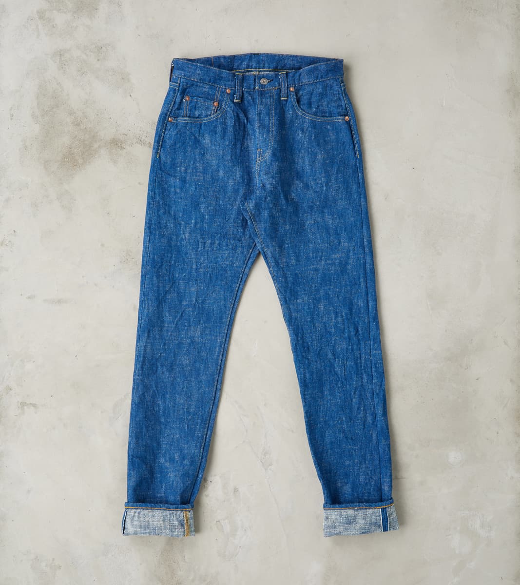 Samurai - S211XX17OZ-SLB 17oz Murakumo Slub Sky Indigo - Relaxed