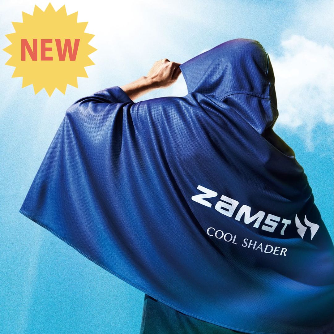 ザムスト COOL SHADER 冷感ポンチョ（冷感タオル）
