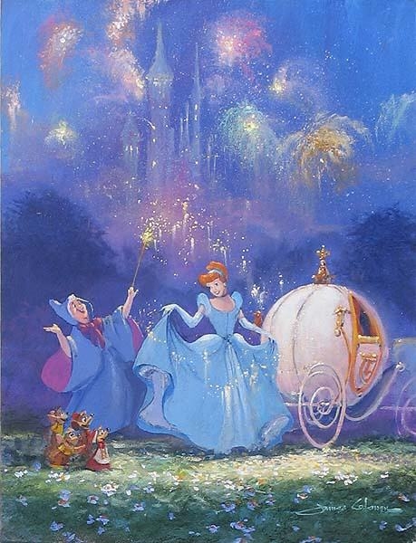 シンデレラ | マジックアワー Magic Hour | ディズニーファインアート