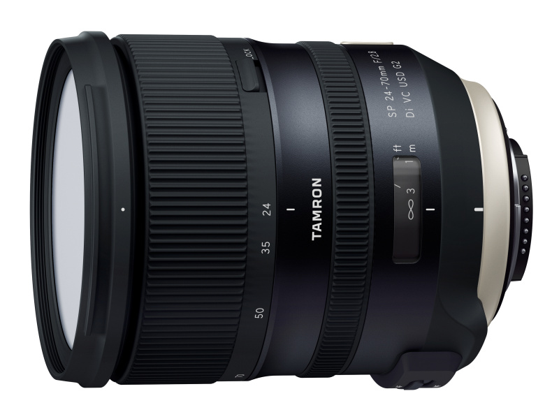 タムロン、大口径標準ズームレンズ「SP 24-70mm F/2.8 Di VC USD G2