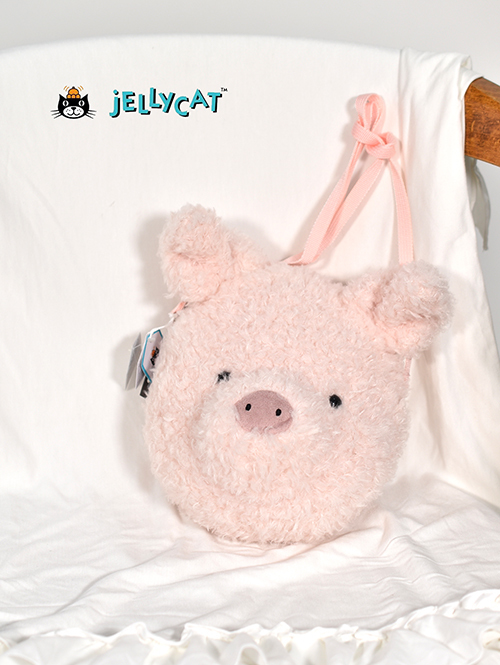 Jellycat Little PIG bag ｼﾞｪﾘｰｷｬｯﾄ リトルピッグ バッグ ぶたの