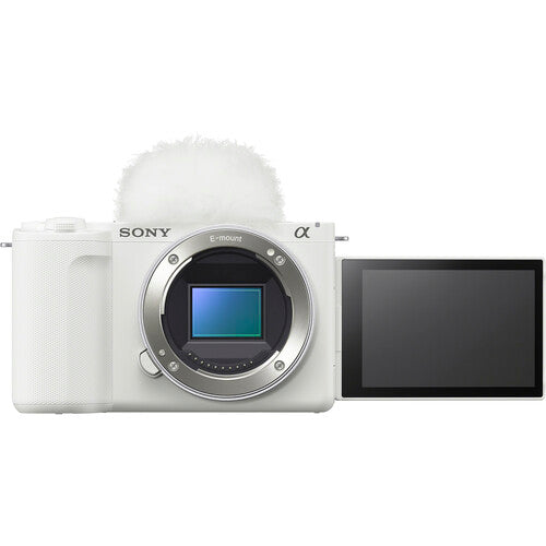 Sony ZV-E10 II Mirrorless Camera (White) ZVE10M2W 027242930155