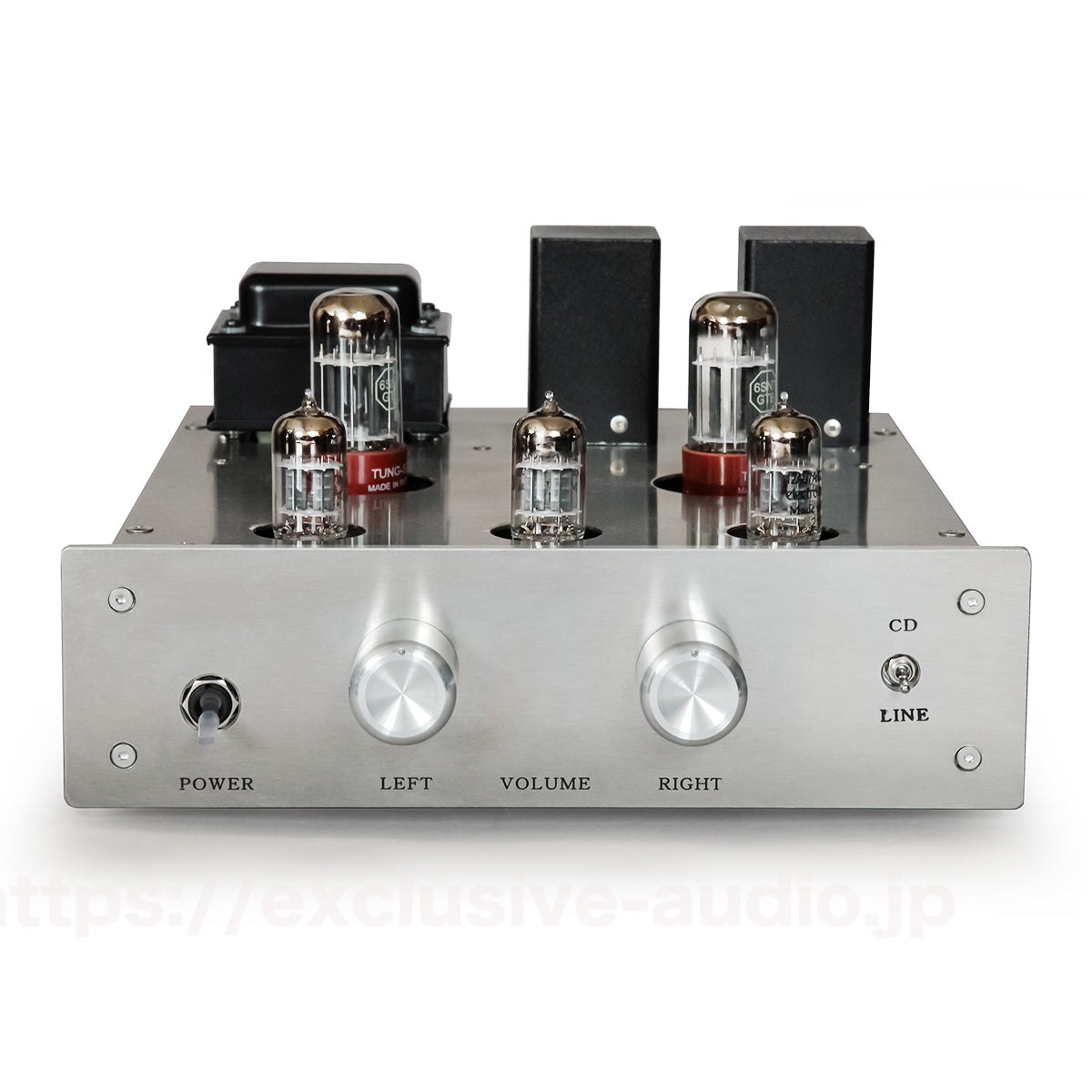 6N8S(6SN7) パラシングル真空管アンプ