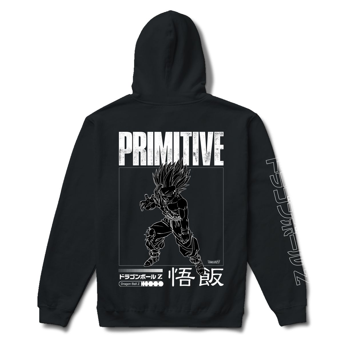Primitive x Dragonball Z Vengeance Pullover Hoodie - Black