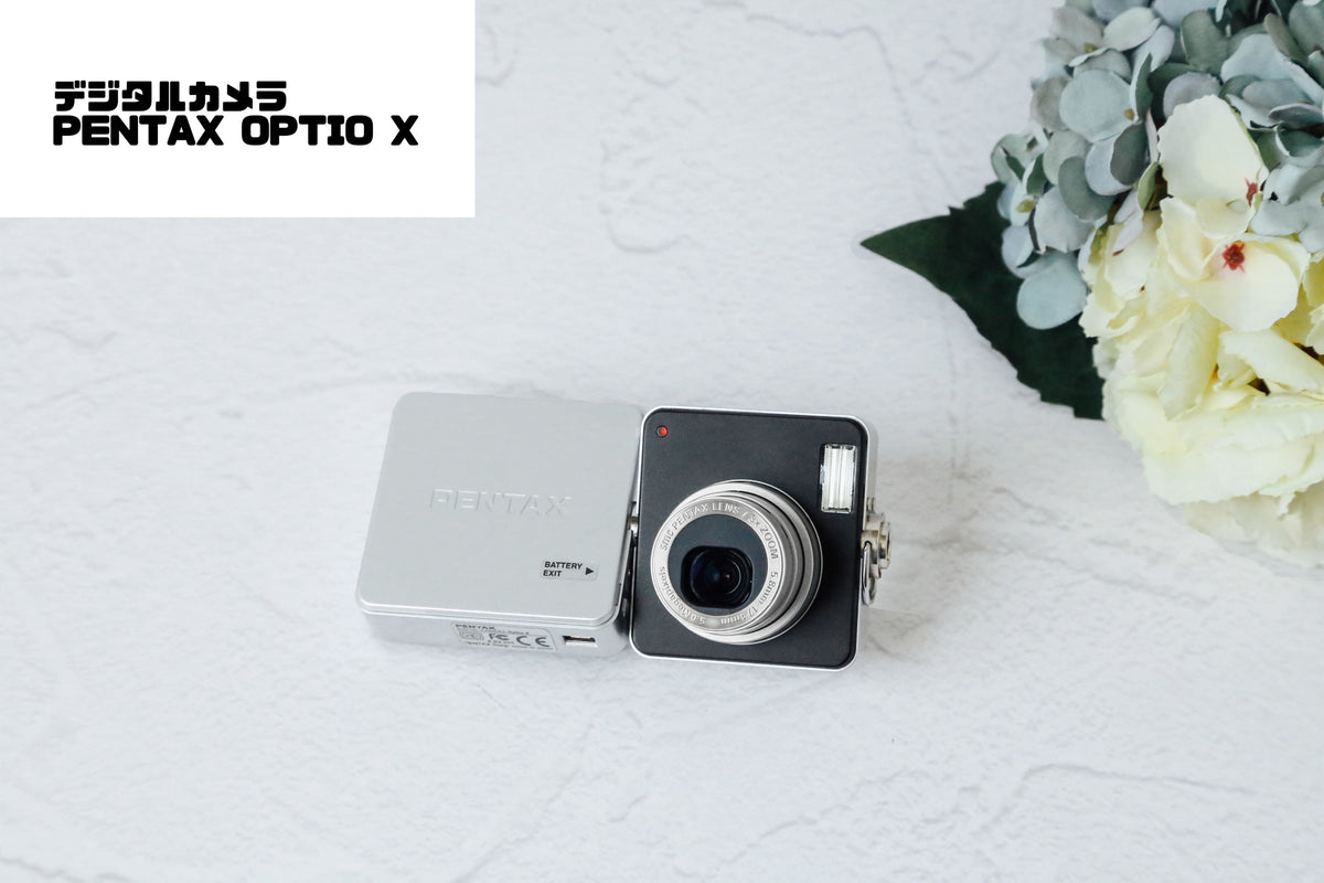 PENTAX Optio X【希少❗️】【完動品】【実写済み！】▪️CCDカメラ