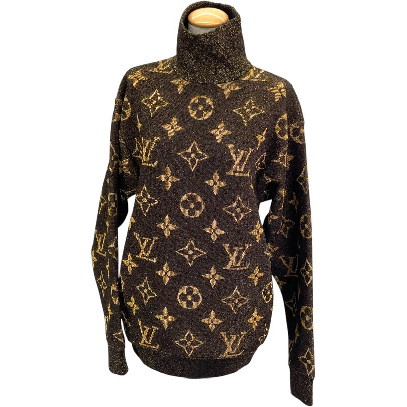 ルイ・ヴィトン LOUIS VUITTON モノグラム総柄タートルネックニット