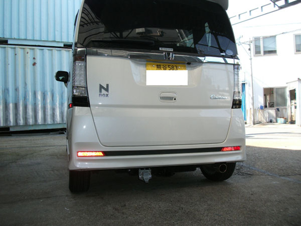 ホンダN BOXカスタム ヒッチメンバー SUNROCKY 福伸工業