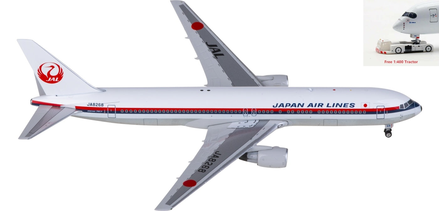 1:400 Phoenix PH04586 Japan Airlines Boeing 767-300ER JA8268