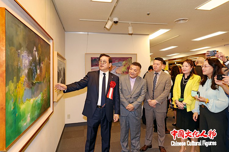 意像・東方」――徐里油絵芸術作品展は日本東京で開会_中国文化人物网