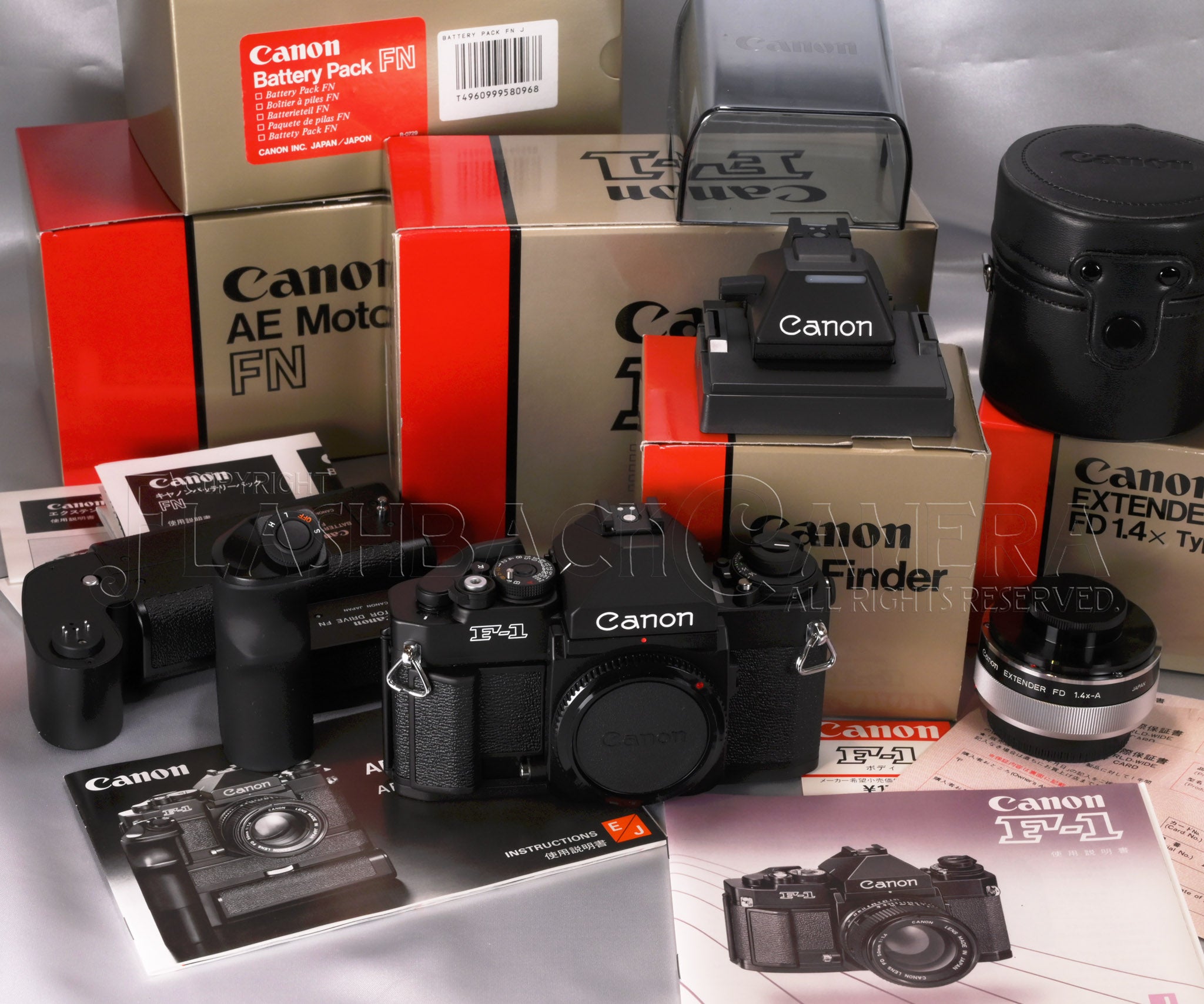 Canon New F-1 Set – FLASHBACK CAMERA