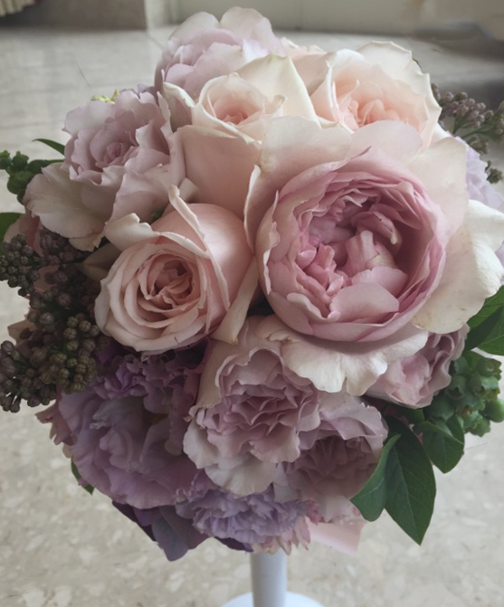 Rose&Lilac Bouquet – ウエディングブーケ - オーダーメイドの花束