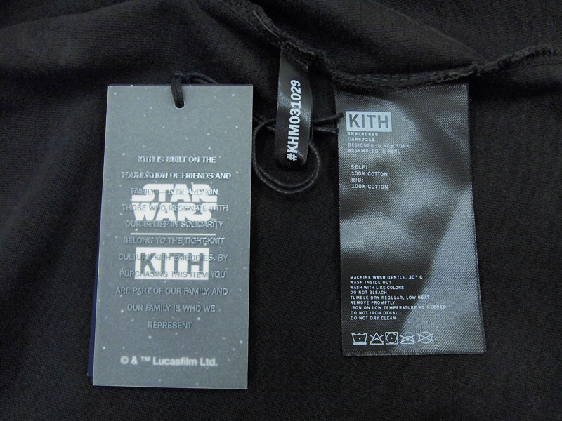 KITH NYC × STAR WARS 'LUKE POSTER VINTAGE TEE'ヴィンテージ 加工 T