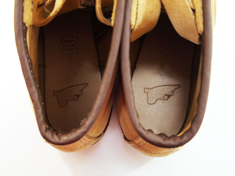 RED WING '8833'アイリッシュセッター モックトゥ ブーツ ベージュ