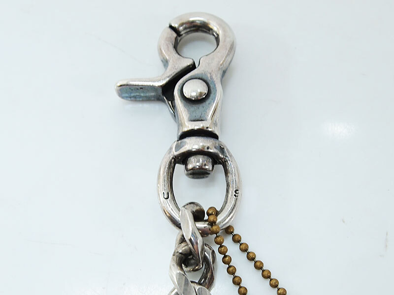 US 三軒茶屋 'Simple & Plain Heavy Gauge Key Chain / Long'キー