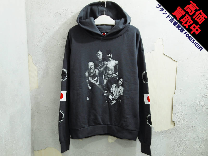 Red Hot Chili Peppers 東京限定 'Tokyo Black Hoodie'パーカー WORLD