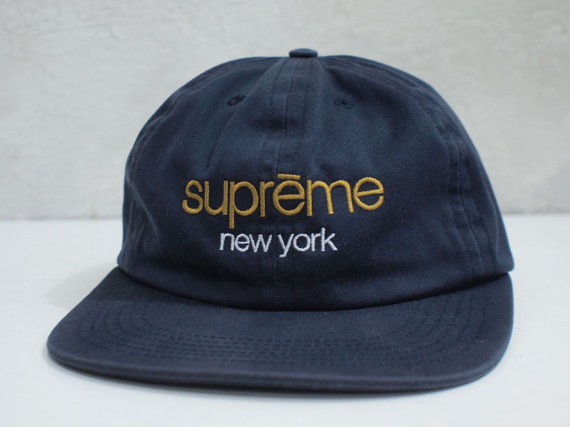 Supreme 'Classic Logo 6 Panel Cap'クラシックロゴ 6パネルキャップ