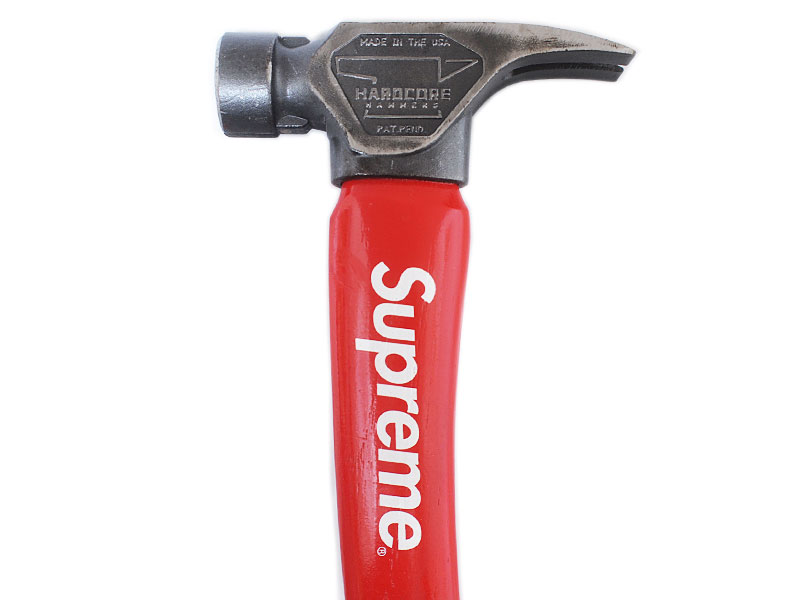 Supreme 'Hardcore Hammer'ハンマー ハードコア 赤 レッド 工具
