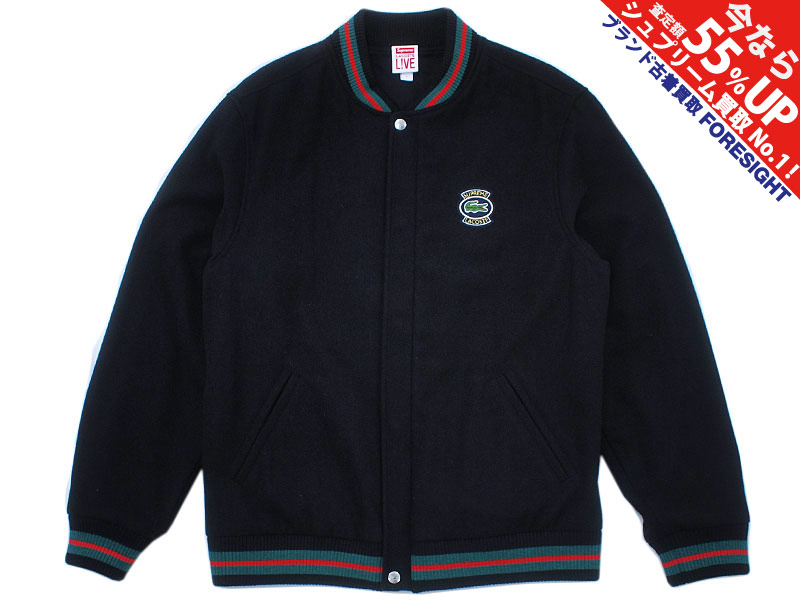 Supreme×LACOSTE 'Wool Varsity Jacket'ウール バーシティジャケット