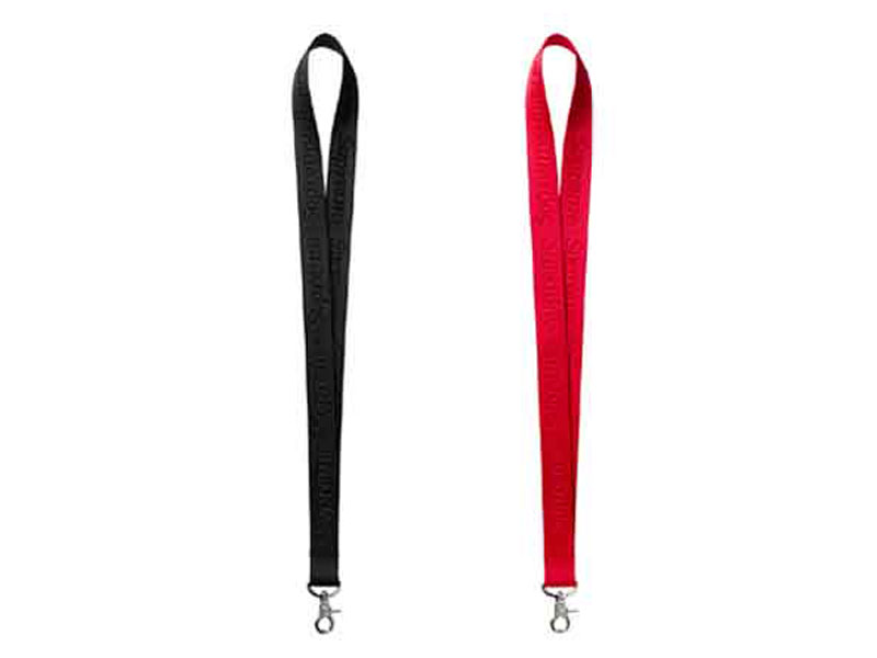 Supreme 'Nylon Lanyard'2色セット ナイロンランヤード 2本 黒