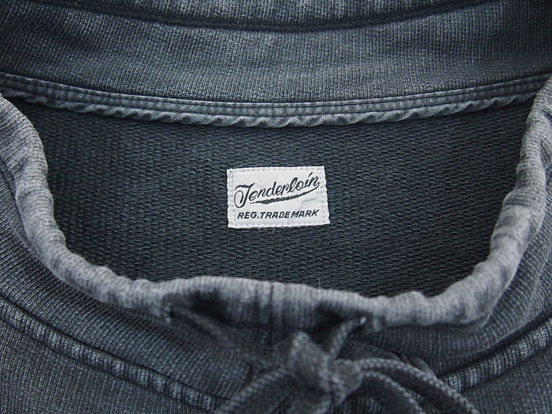 TENDERLOIN 'MOCK NECK SWEAT'モックネック スウェット 加工 ORIGINAL