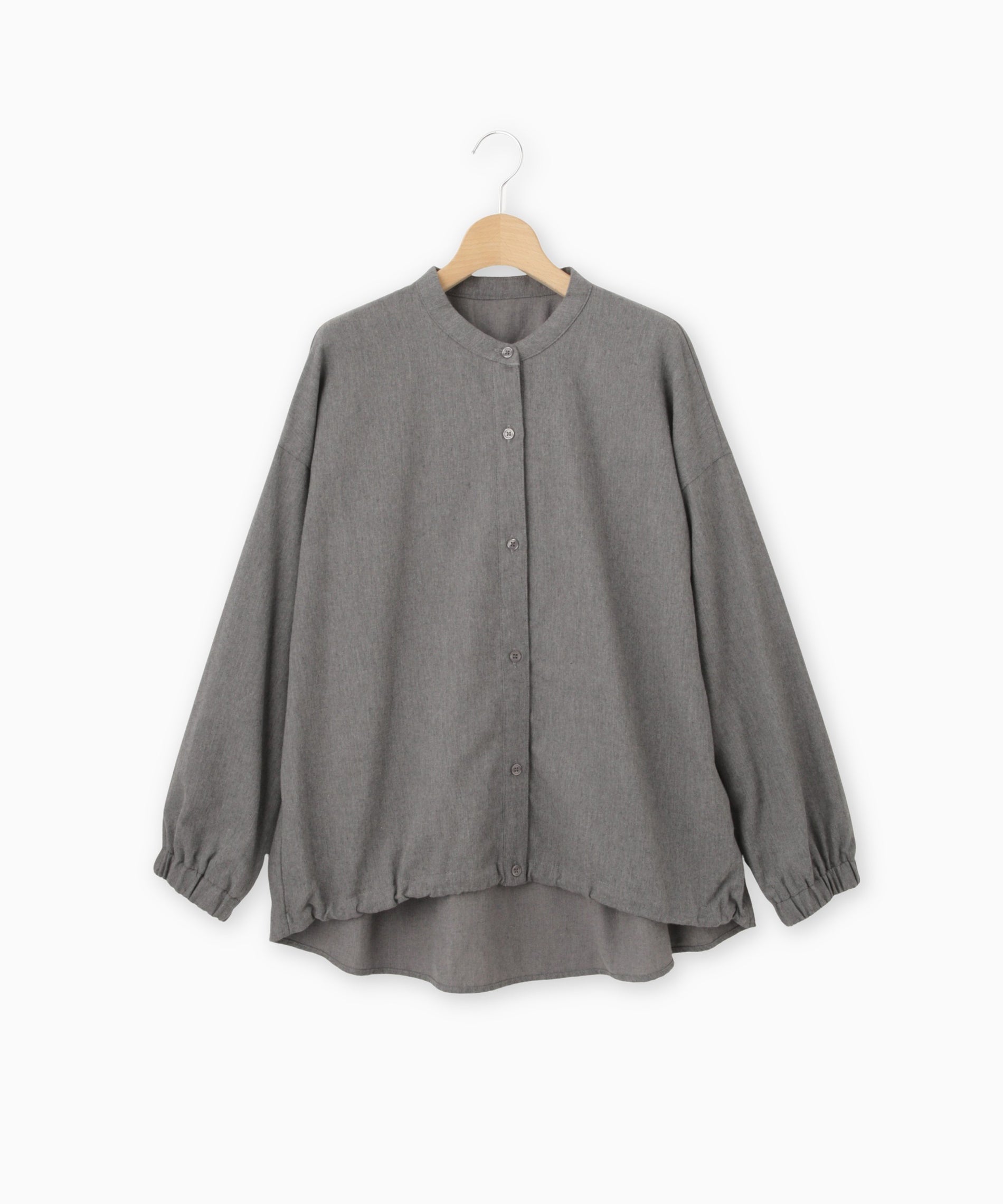 ギャザーバンドカラーブラウス – FACE SANS FARD