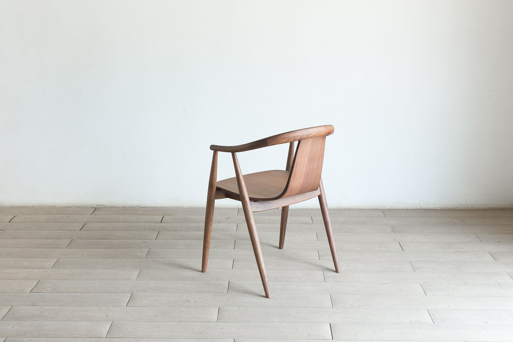 nyubel ダイニング・チェア | MK01 チェア/ロング・アーム＆板座