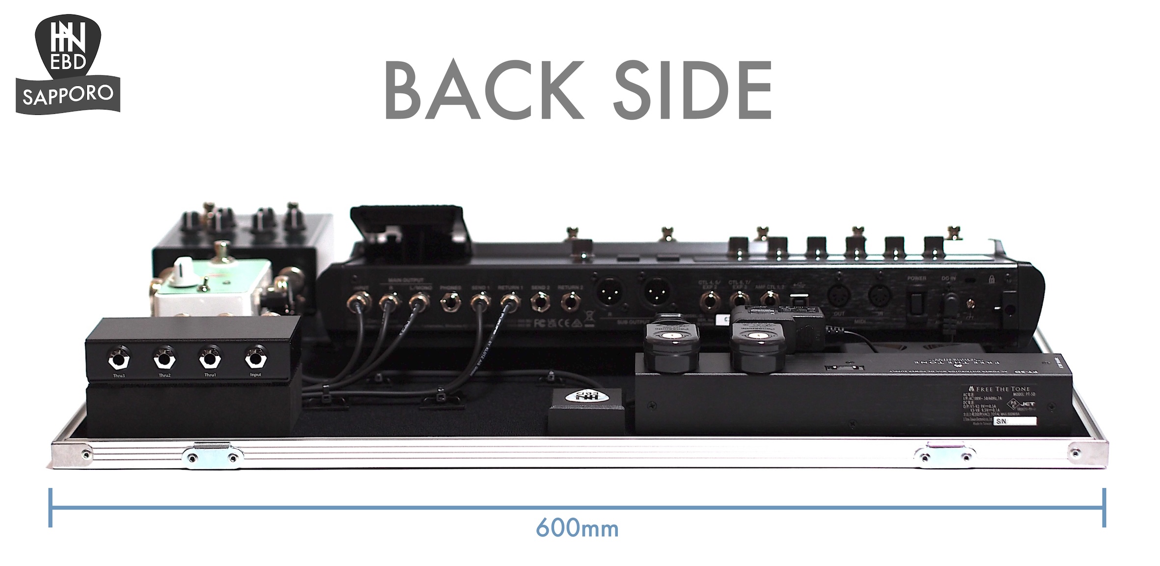 PULSE / EC06、マルチエフェクターが中心の製作例 | ギターのレシピ