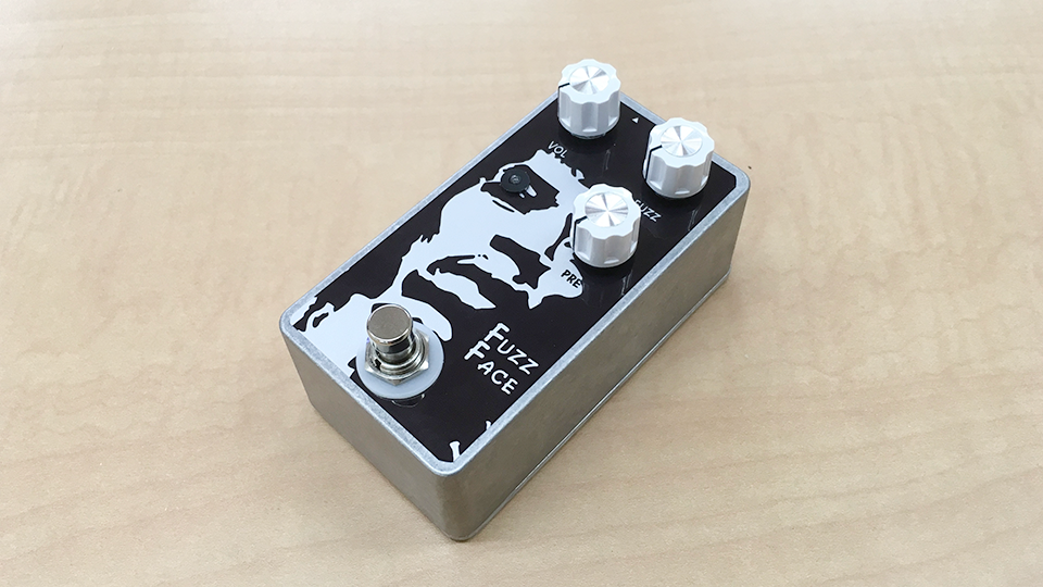 自作エフェクターFuzzfaceを作ってみました。
