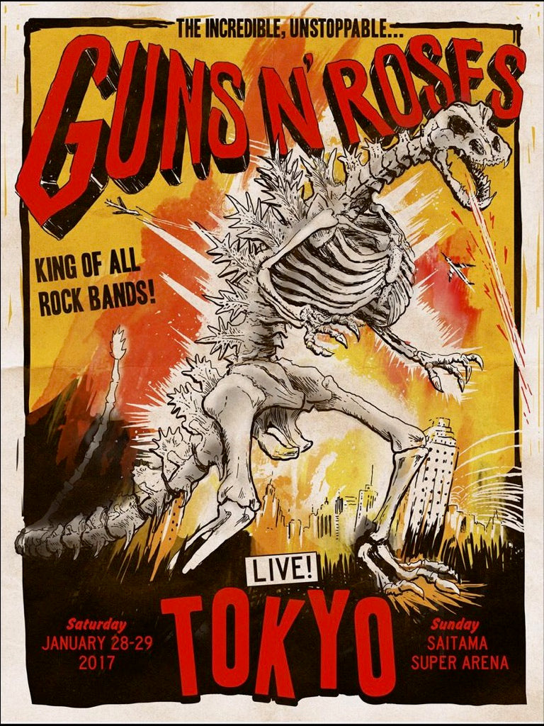 Not In This Lifetime 2017 Kicks Off In Japan – Guns N' Roses