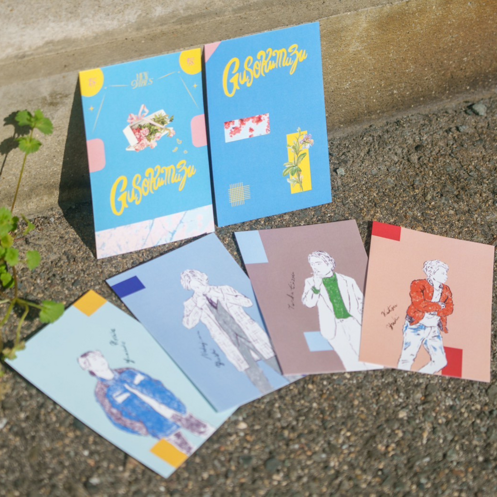 NEW VIBES ポストカード3枚セット(共通2種/メンバーオリジナルランダム