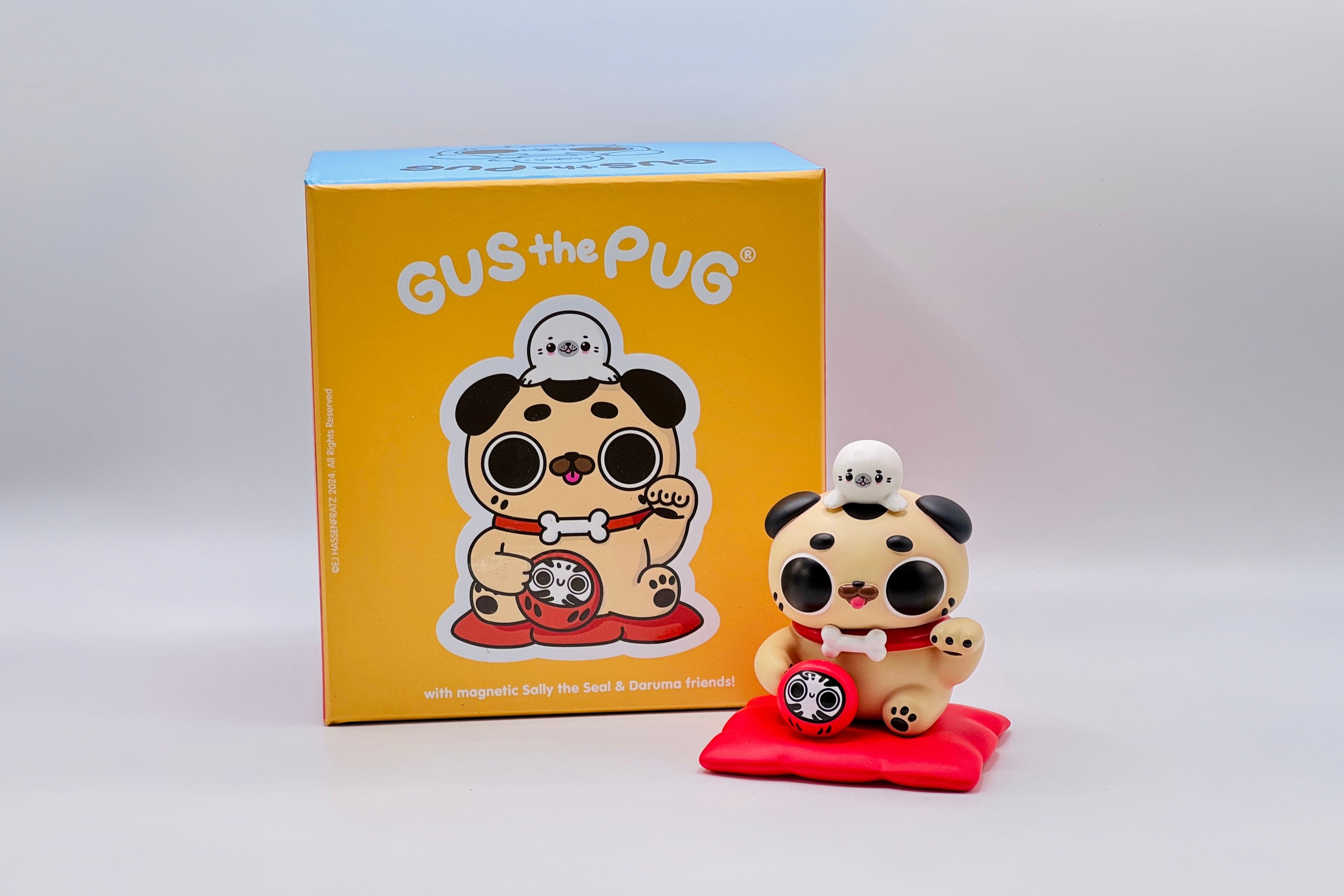 Gus the Pug 'Maneki Puggo' Soft Vinyl Toy