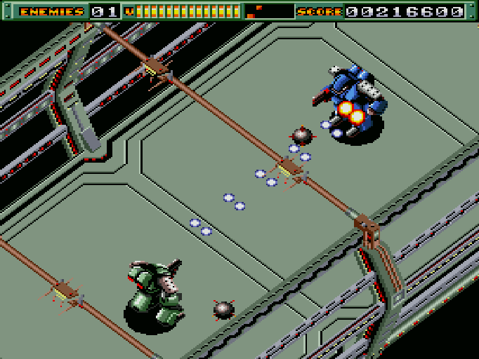 FZ戦記 アクシス for SHARP X68000 (C)1990 ウルフチーム