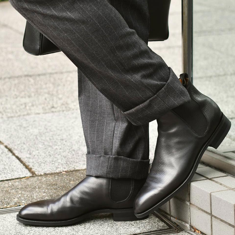 EDWARD GREEN【エドワードグリーン】CAMDEN D82 BLACK UTAH(シュー