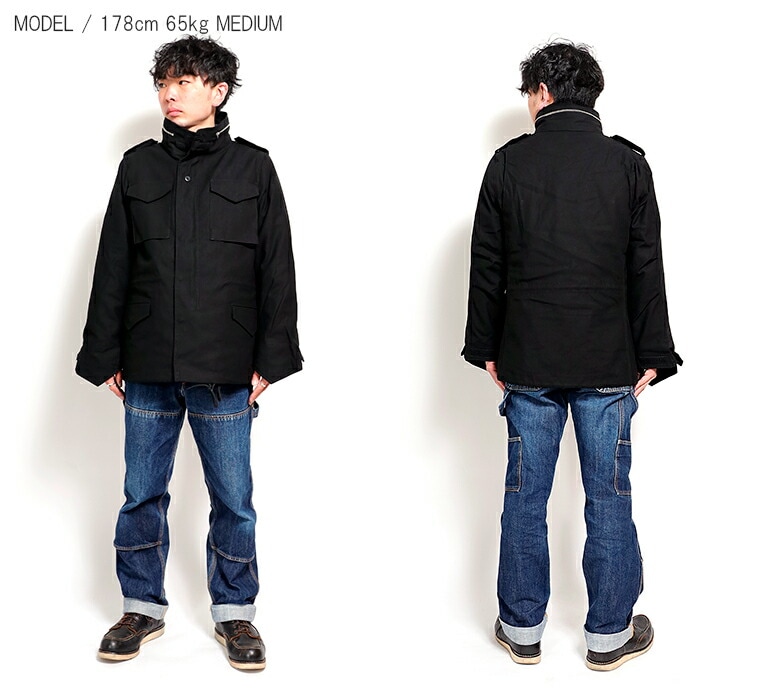 HOUSTON / ヒューストン 50815 M-65 JACKET with LINER / M-65