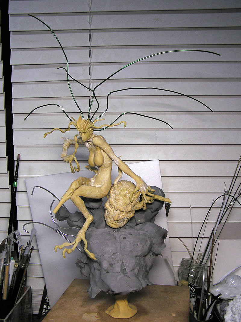 妖鳥シレーヌ（塗装済み完成品） - GILLGILL GLOBAL G3