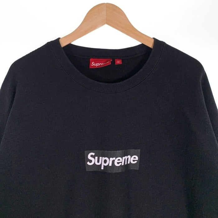SUPREME シュプリーム 25SS Washed Box Logo Crewneck ウォッシュド