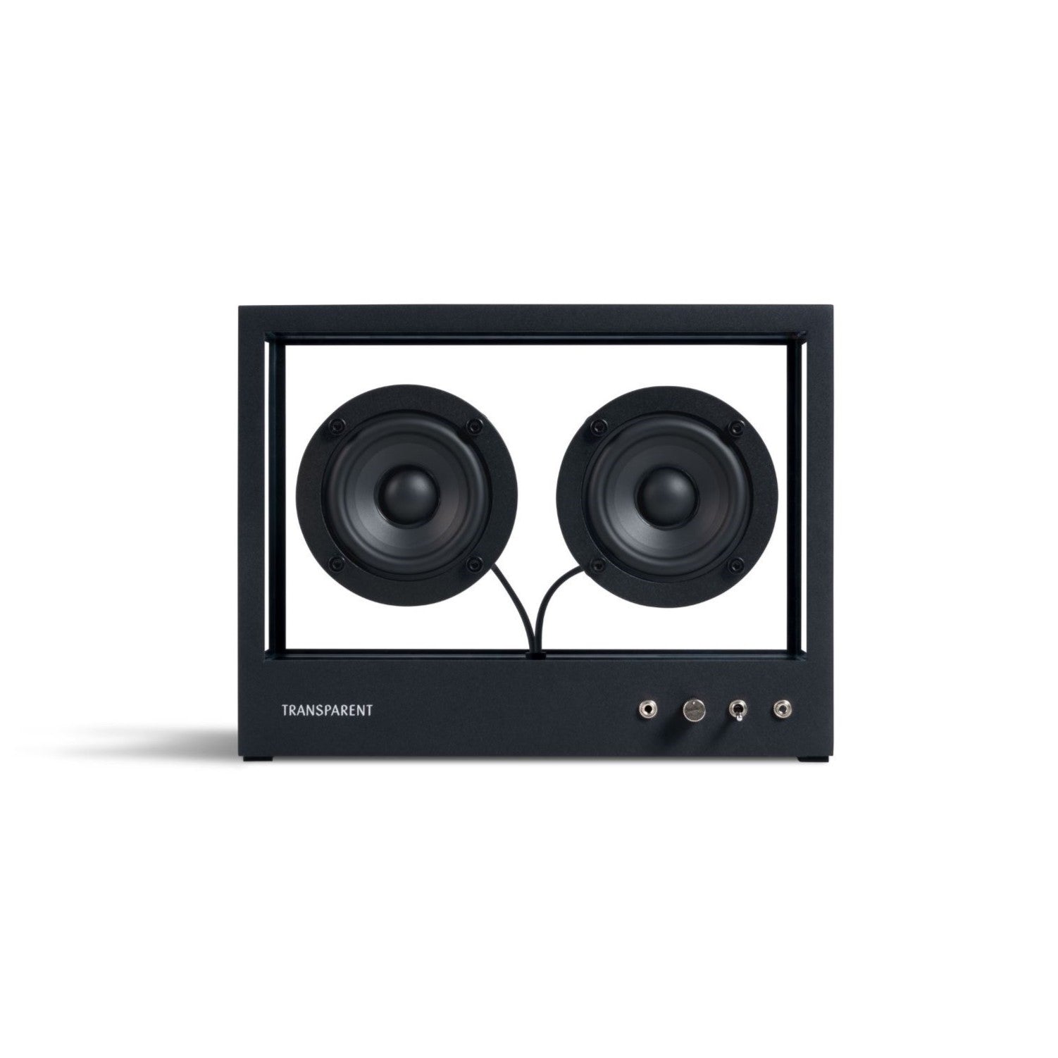 SMALL TRANSPARENT SPEAKER BLACK