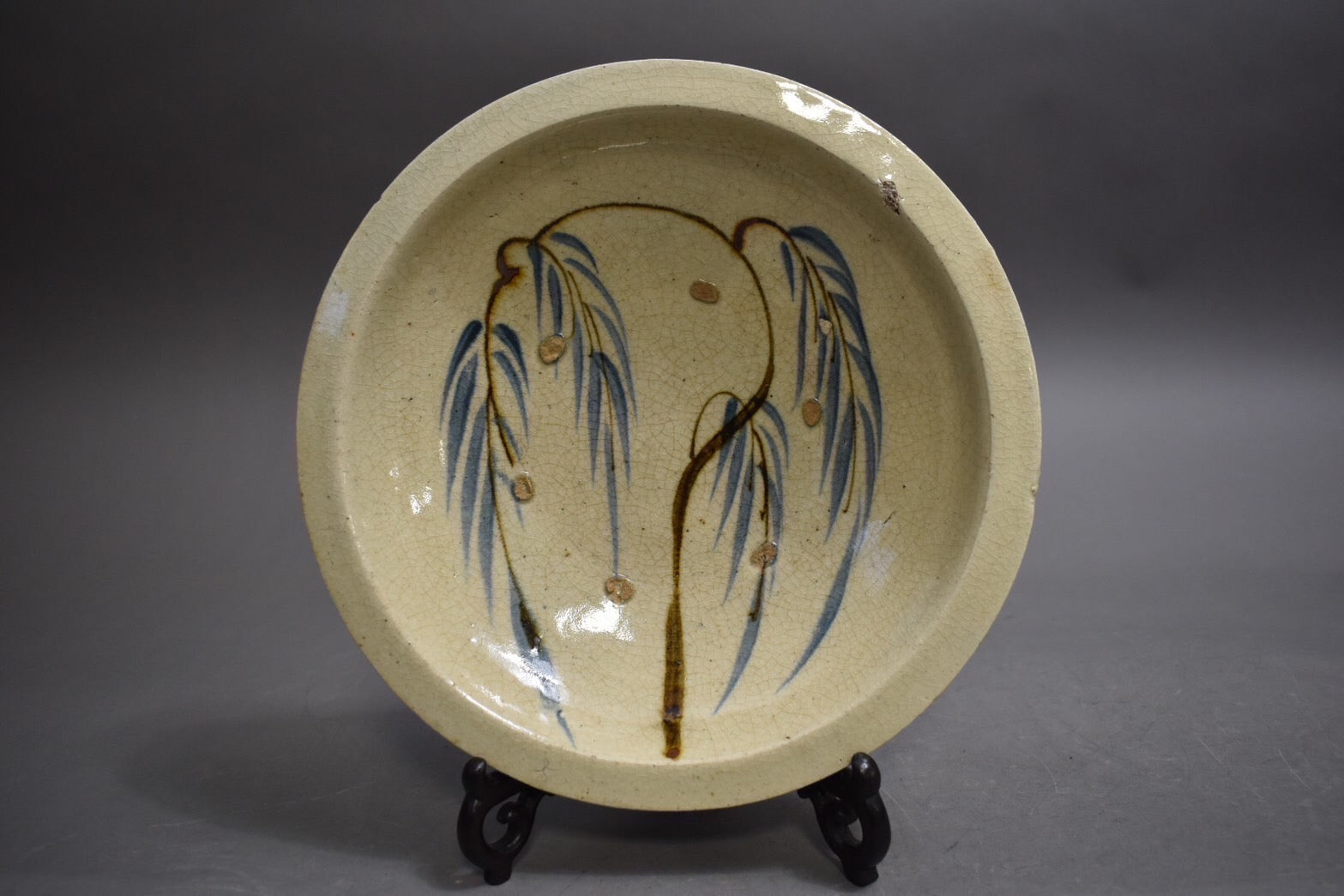 A169 時代 古瀬戸柳石皿 – 株式会社茶源