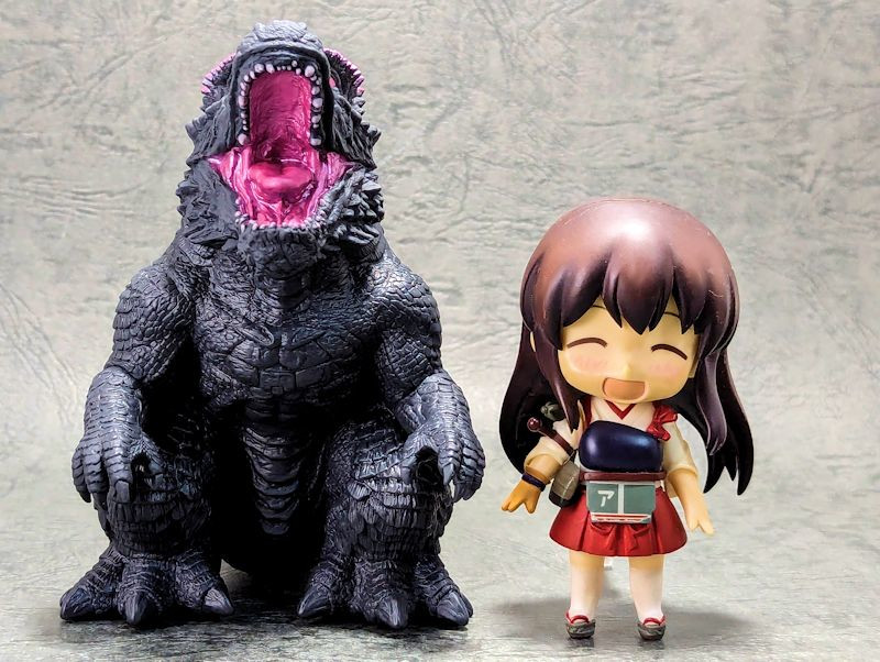 玩栗犬と、鎮座獣 ゴジラ from ゴジラxコング 新たなる帝国 (2024