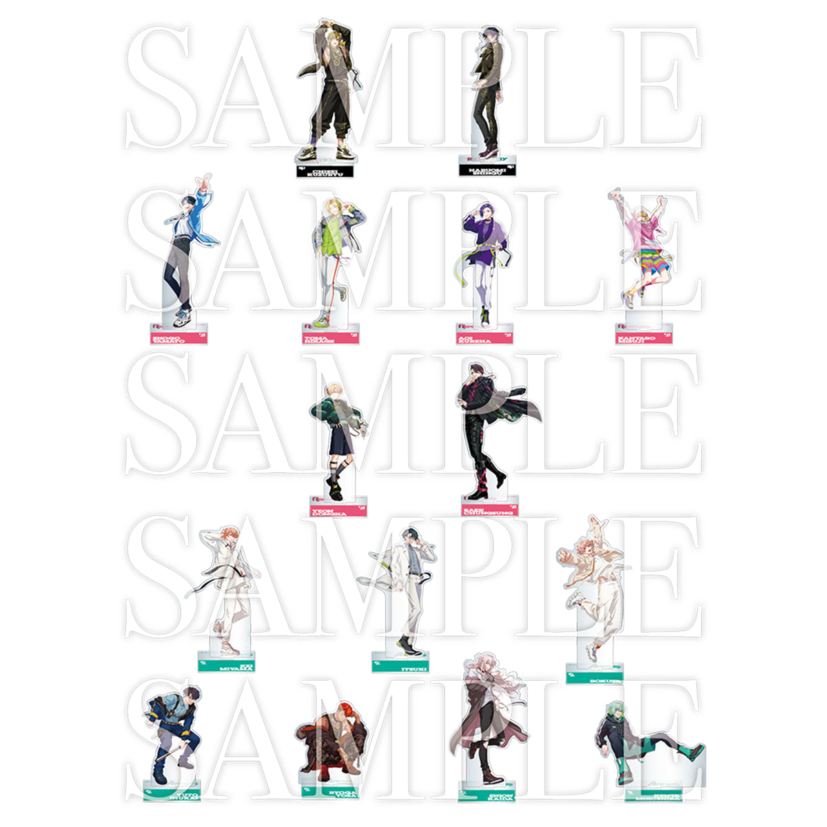 Paradox Live -Battle of Unity- アクリルスタンド Ver.2 – GCRESTORE