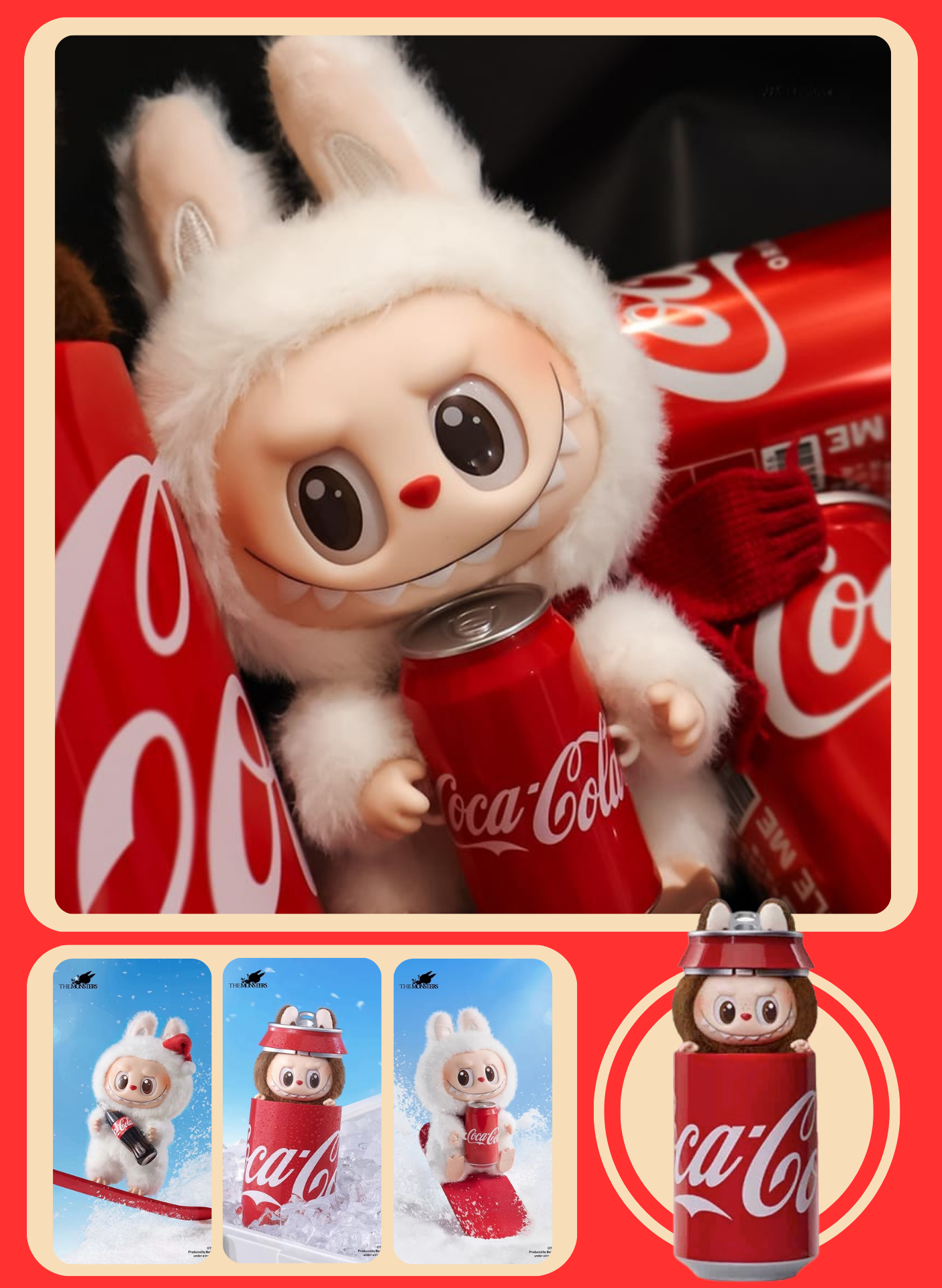 THE MONSTERS COCA-COLA SERIES-Vinyl Face Blind Box – HTFansClub