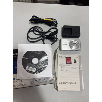 Camera Sony Dsc W320 14mp | Mercado Livre