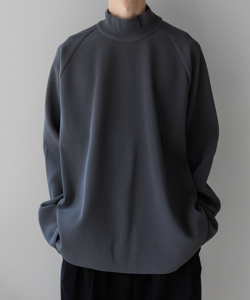 stein / シュタイン】OVERSIZED GRADATION PLEATS LS - N.GREY | 公式
