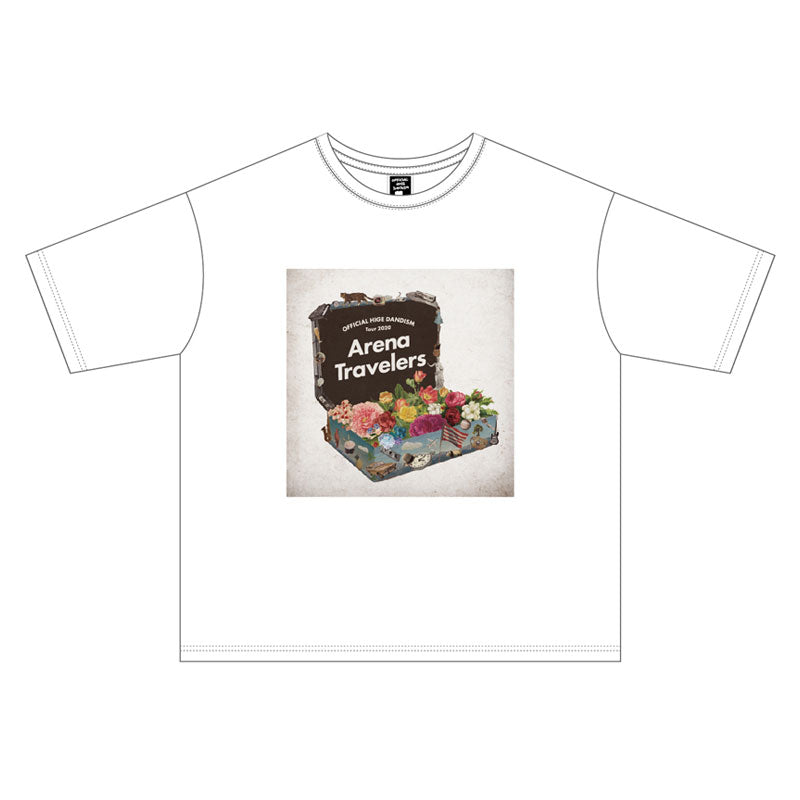Tシャツ ホワイト（Tour 2020 -Arena Travelers-） – Official髭男dism
