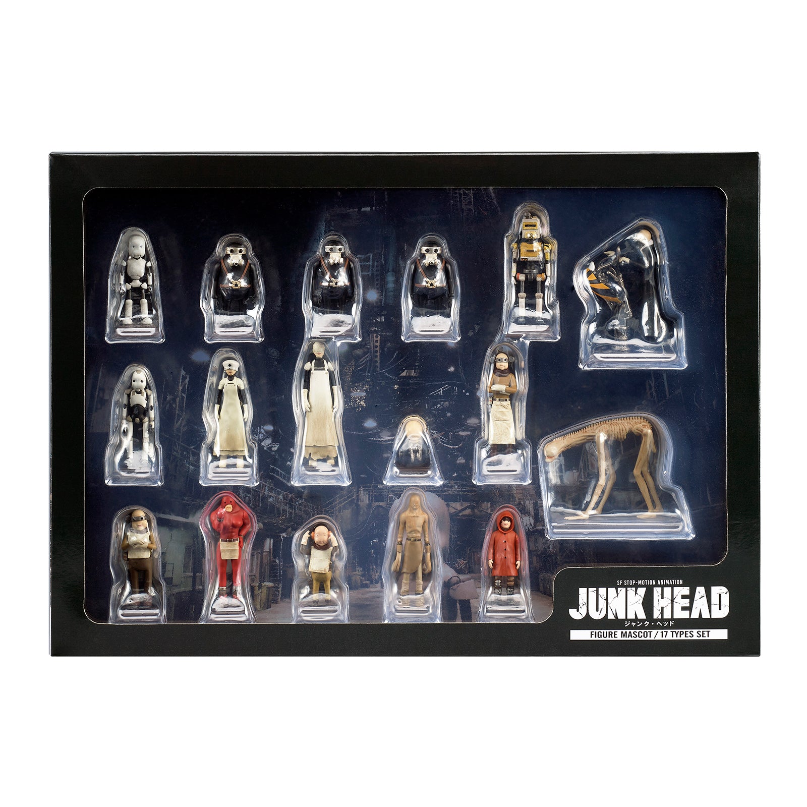 Wサイン入りカード＆オリジナルスリーブ付き】JUNK HEAD フィギュア