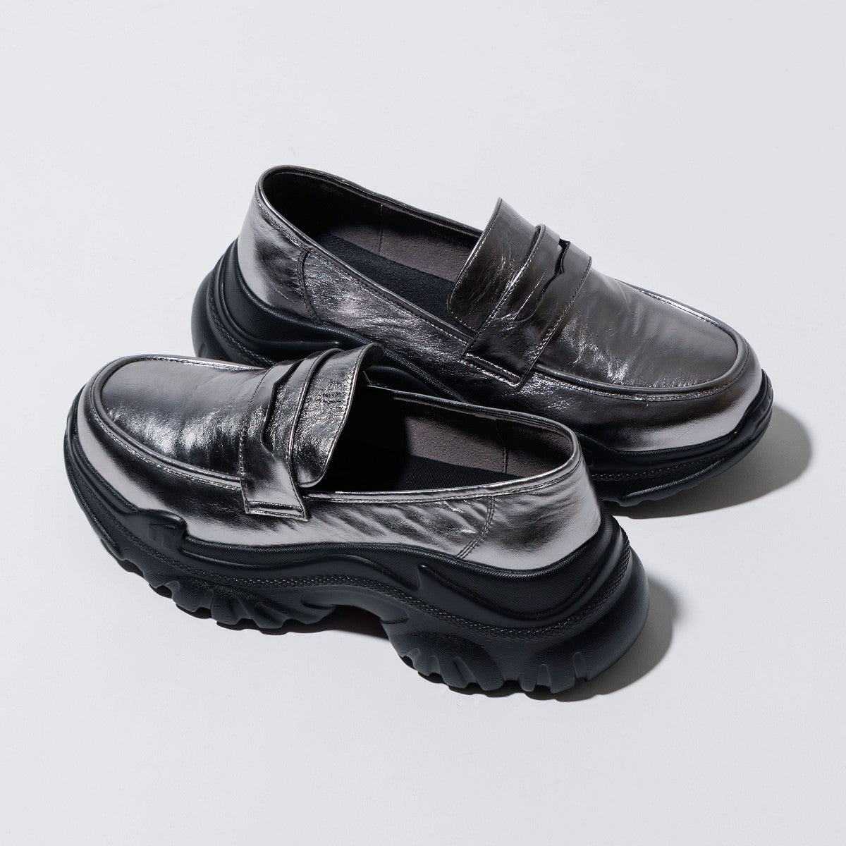 再値下げ】ボリュームソールローファー/554310