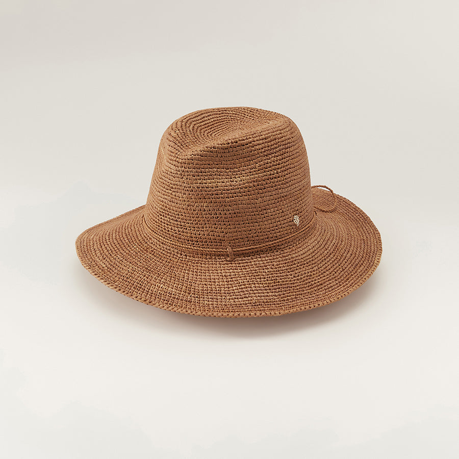 Buy Desmonda - Nougat Fedora - Helen Kaminski