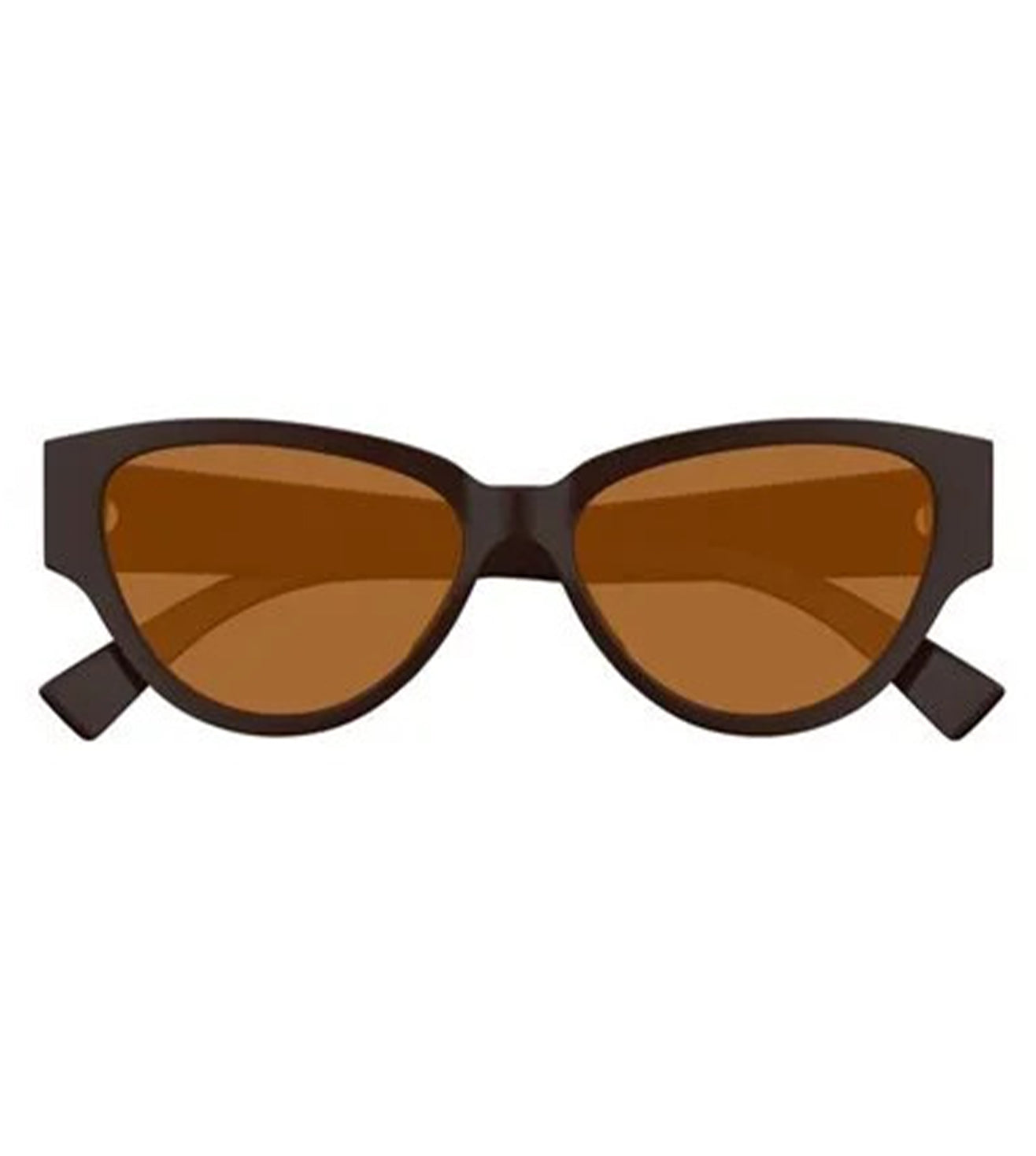 Bottega Veneta Women's Orange Cat Eye Sunglasses